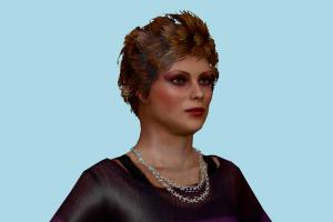 Dahlia Mason Silent-Hill, woman, female, girl, people, human, xna, characters, rigged